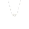 FRED FORCE 10 NECKLACE WHITE GOLD WITH DIAMOND SMALL MODEL