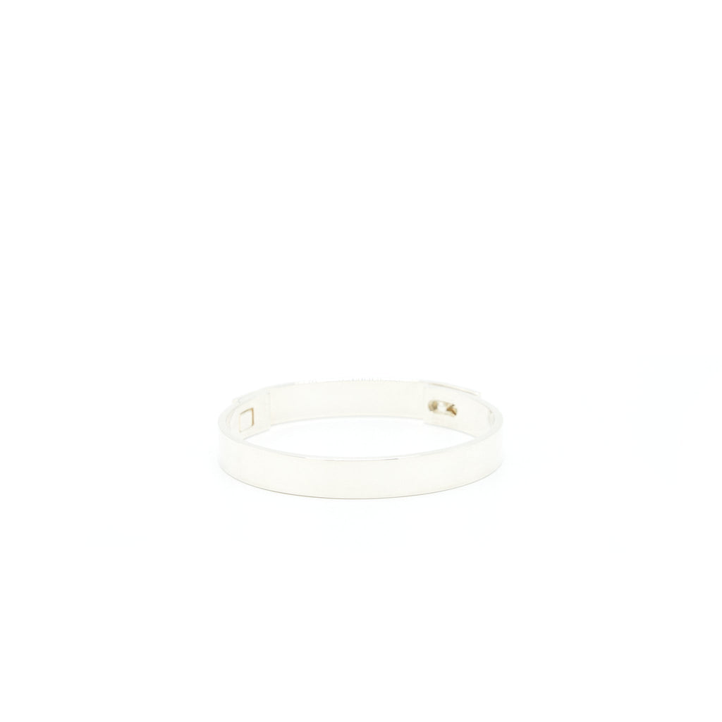 HERMES COLLIER DE CHIEN BRACELET IN STERLING SLIVER