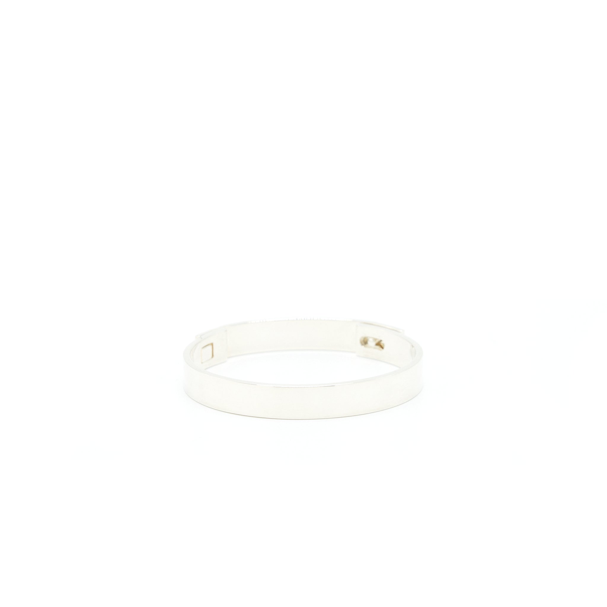 HERMES COLLIER DE CHIEN BRACELET IN STERLING SLIVER