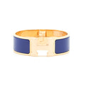 HERMES CLIC CLAC H BRACELET BLUE INDIGO RGHW