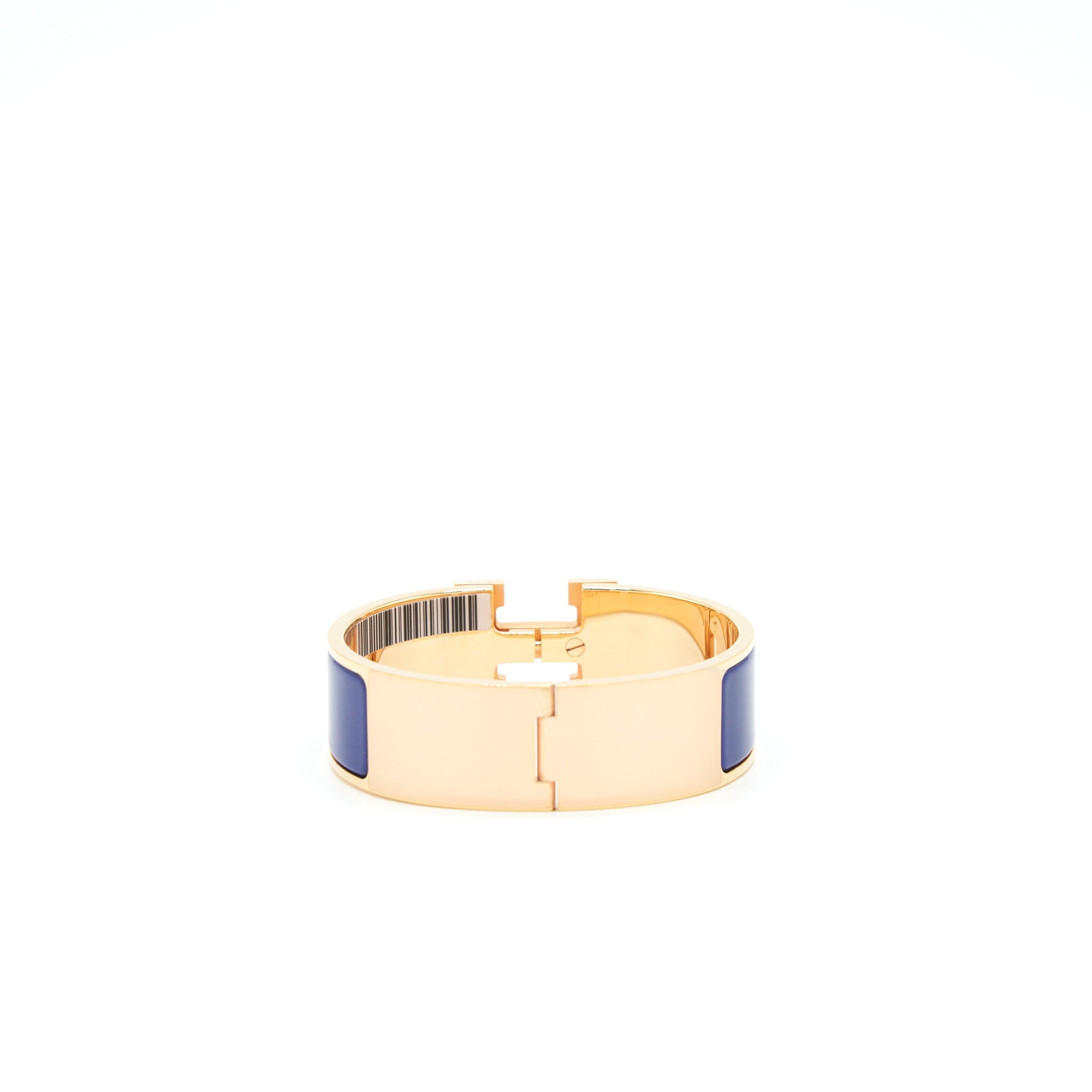 HERMES CLIC CLAC H BRACELET BLUE INDIGO RGHW