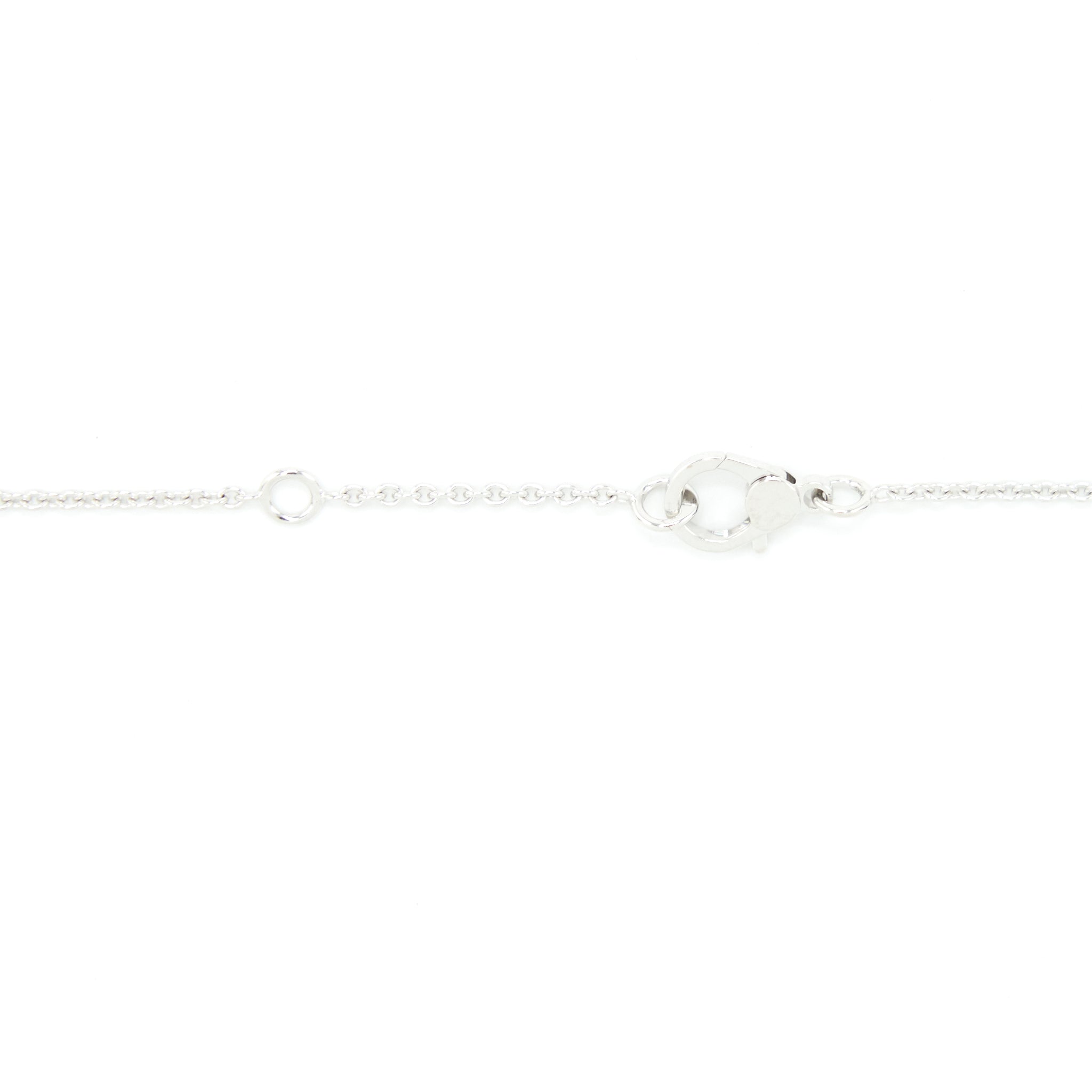 HERMES FINESSE PENDANT WHITE GOLD WITH DIAMONDS