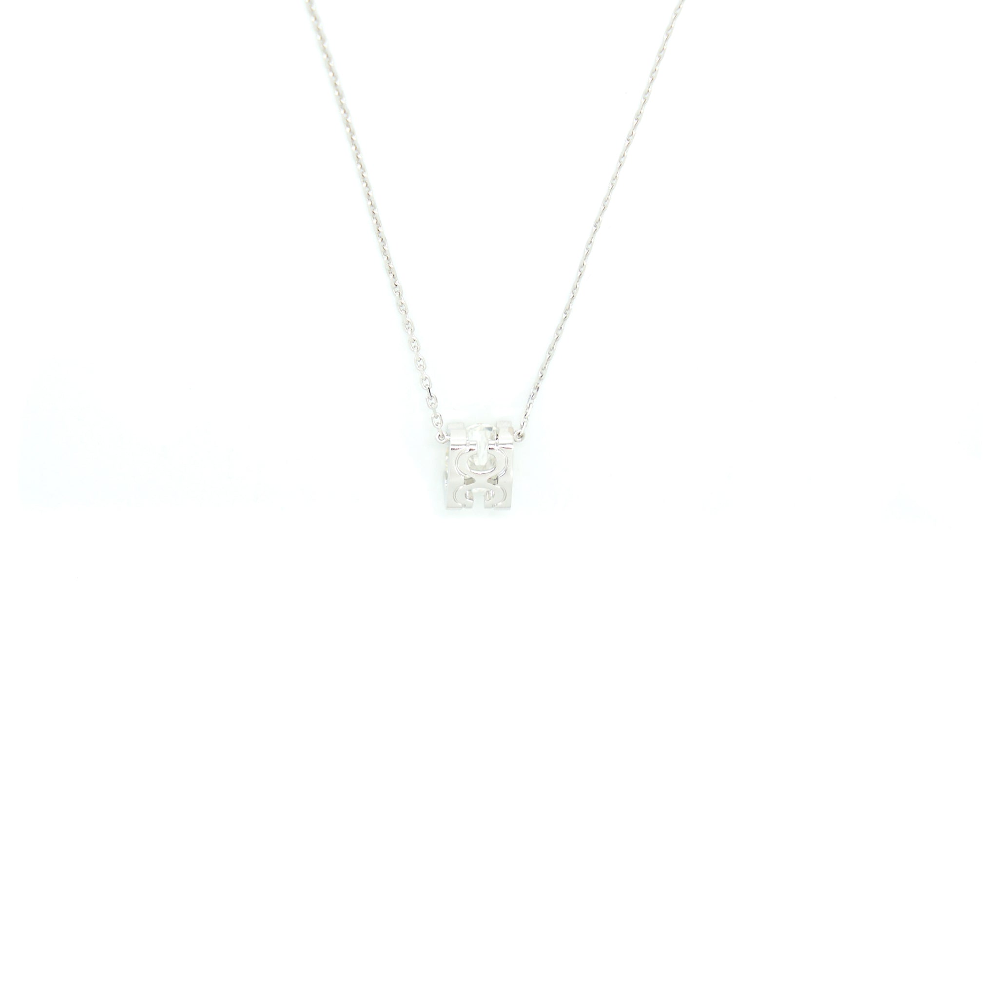 CARTIER DIAMOND NECKLACE WHITE GOLD 1.15 CARAT