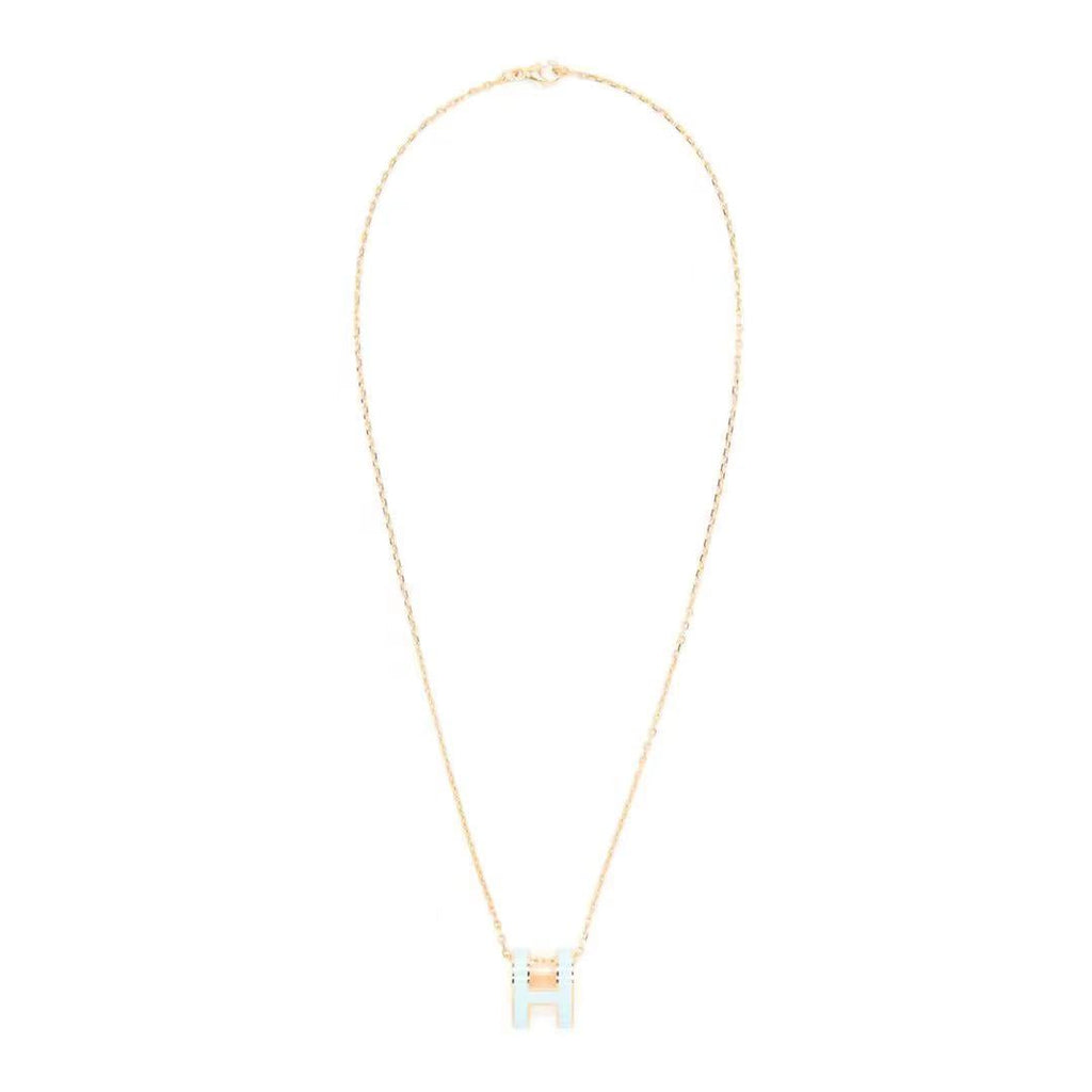 HERMES POP H PENDANT BLUE ZEPHYR RGHW