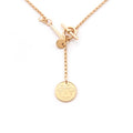 HERMES EX-LIBRIS PENDANT ROSE GOLD
