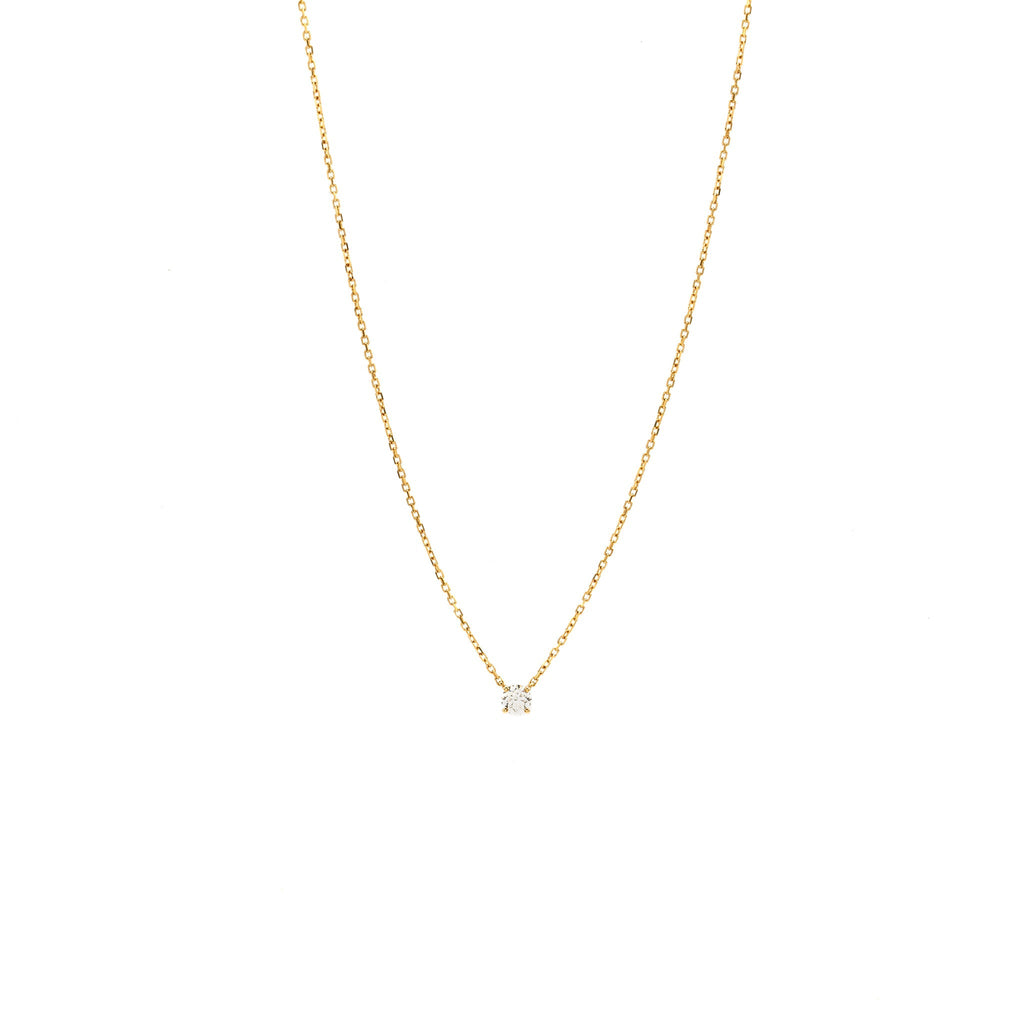 CARTIER 1895 NECKLACE YELLOW GOLD, DIAMOND