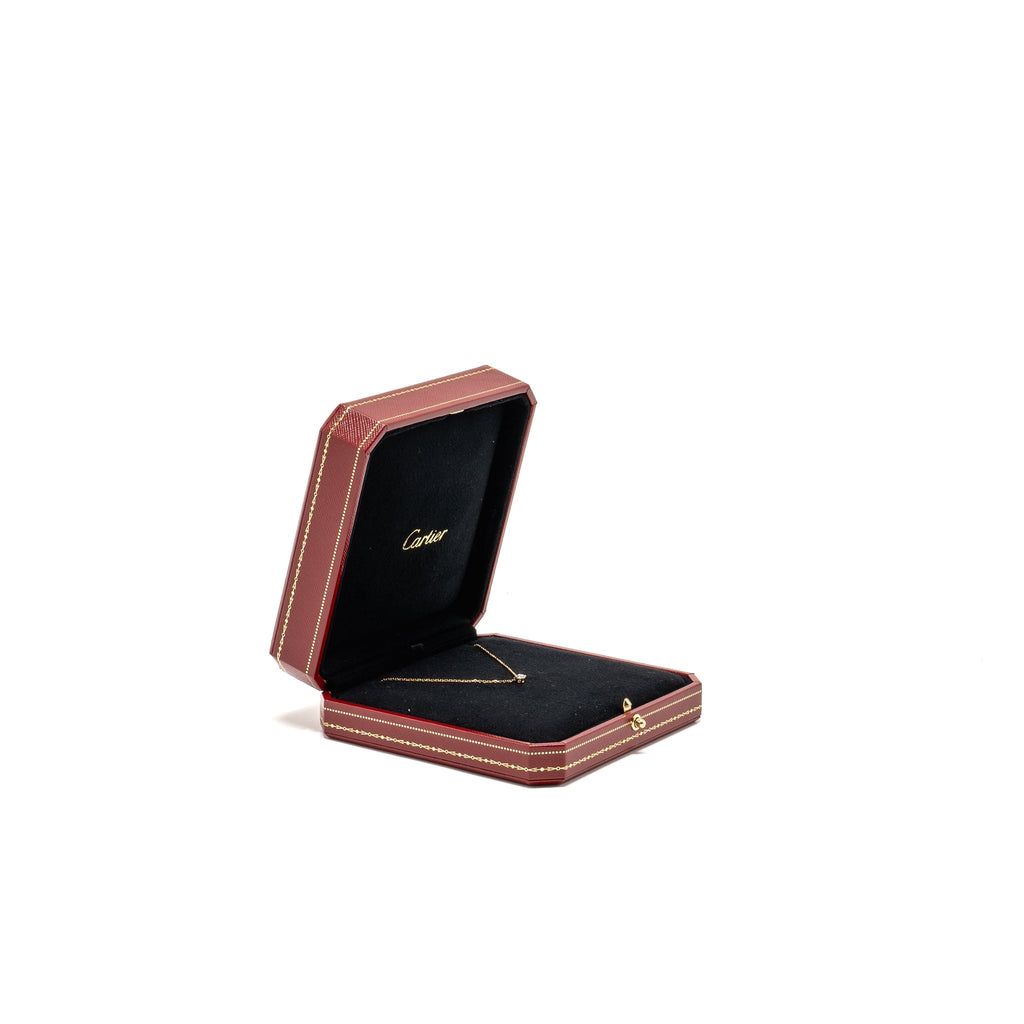 CARTIER 1895 NECKLACE YELLOW GOLD, DIAMOND