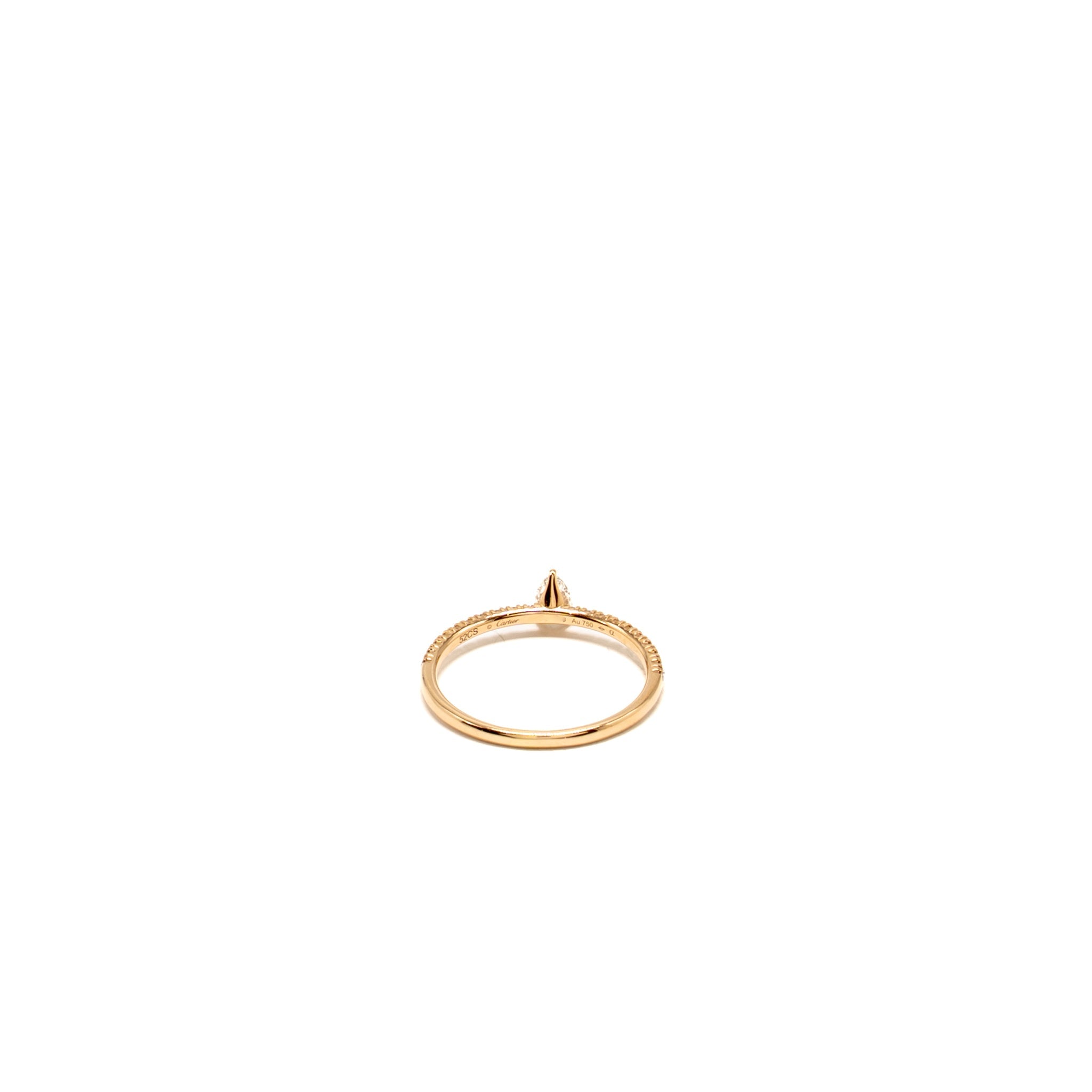 CARTIER ETINCELLE DE CARTIER RING ROSE GOLD DIAMONDS