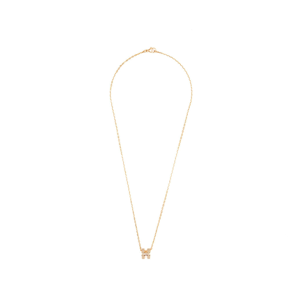HERMES MINI POP H PENDANT MARRON GLACE RGHW