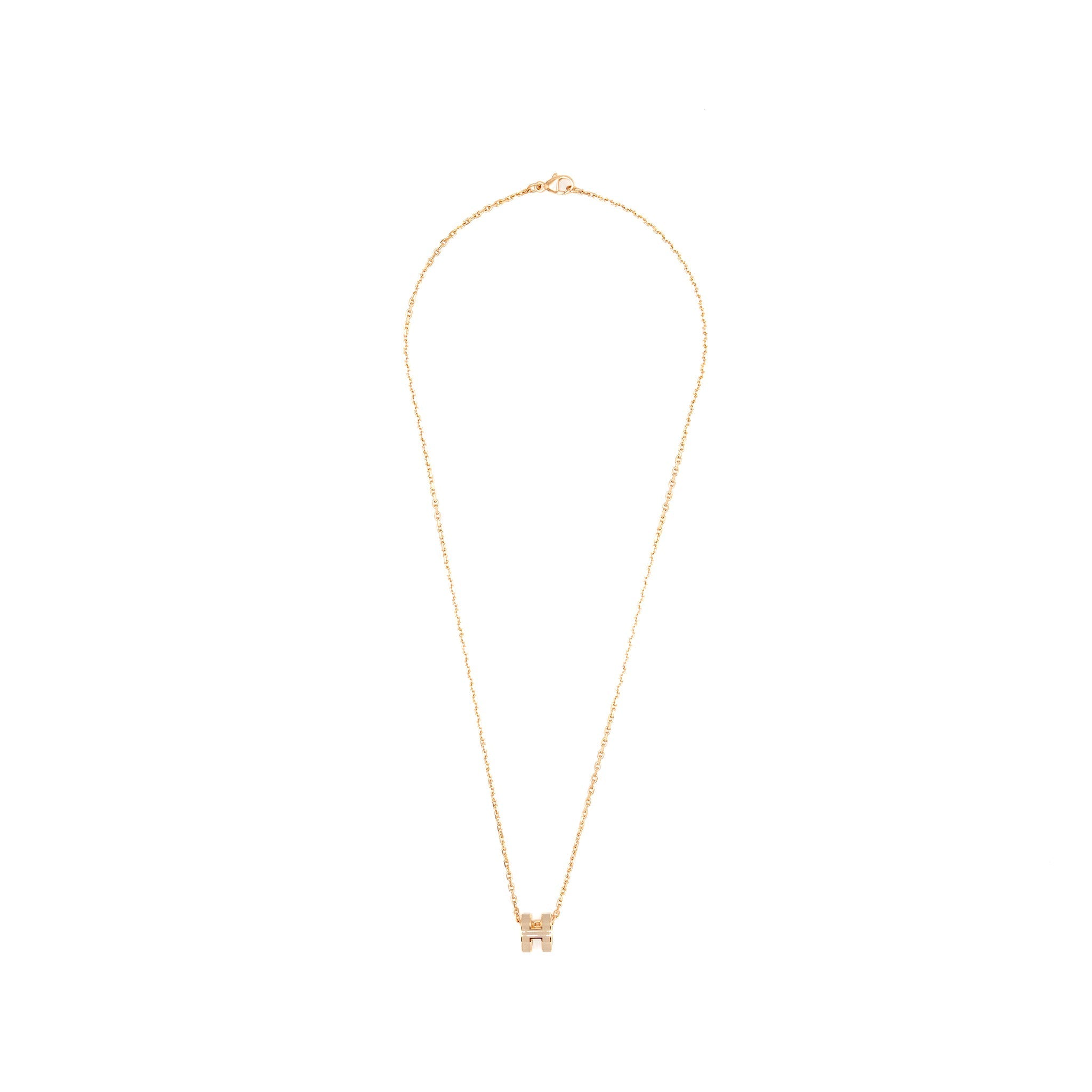 HERMES MINI POP H PENDANT MARRON GLACE RGHW
