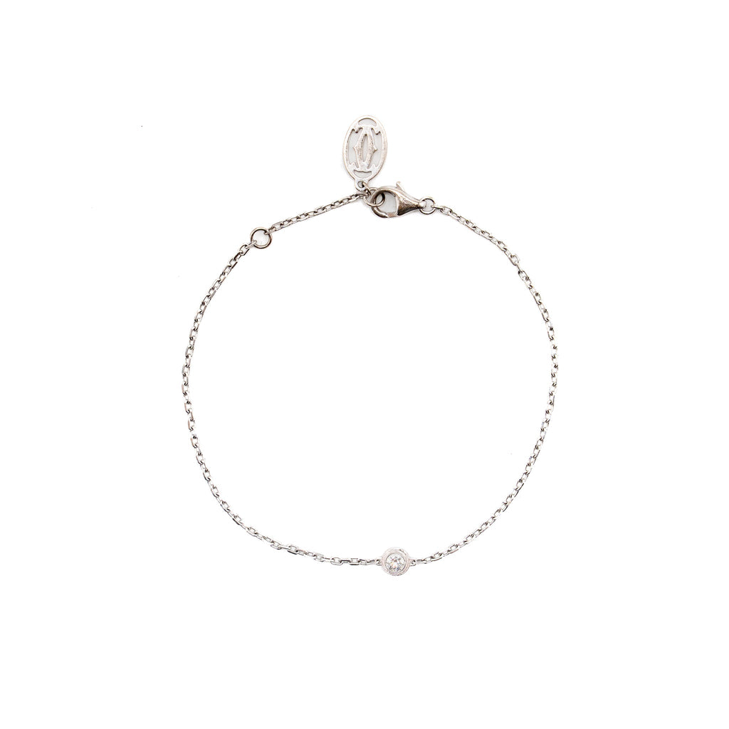 CARTIER D’AMOUR BRACELET WHITE GOLD WITH DIAMOND