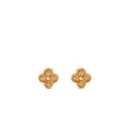 VAN CLEEF & ARPELS VINTAGE ALHAMBRA EARRINGS, ROSE GOLD