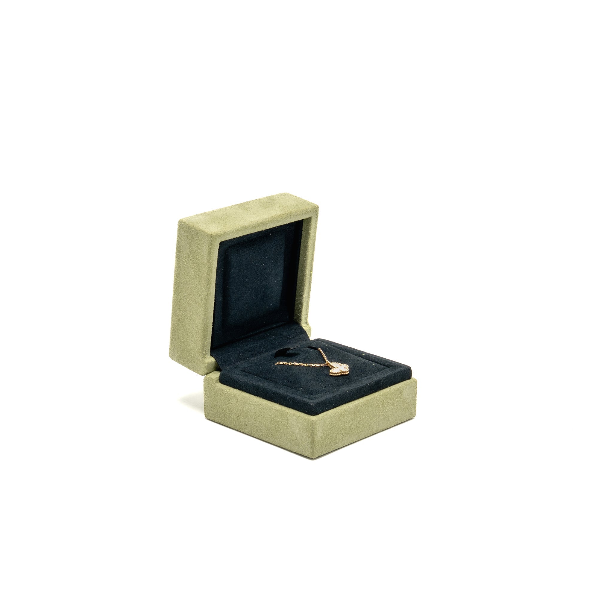 VAN CLEEF & ARPELS SWEET BUTTERFLIES PENDANT YELLOW GOLD/MOTHER-OF-PEARL