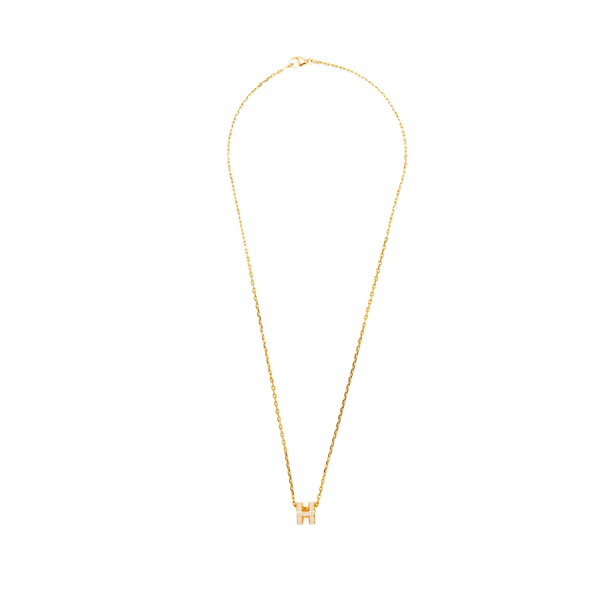 HERMES MINI POP H PENDANT MARRON GLACE RGHW