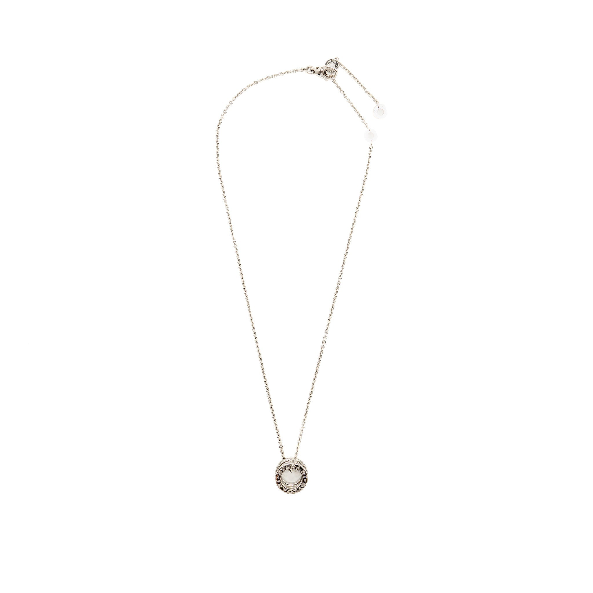 BVLGARI B.ZERO1 NECKLACE WHITE GOLD, DIAMONDS