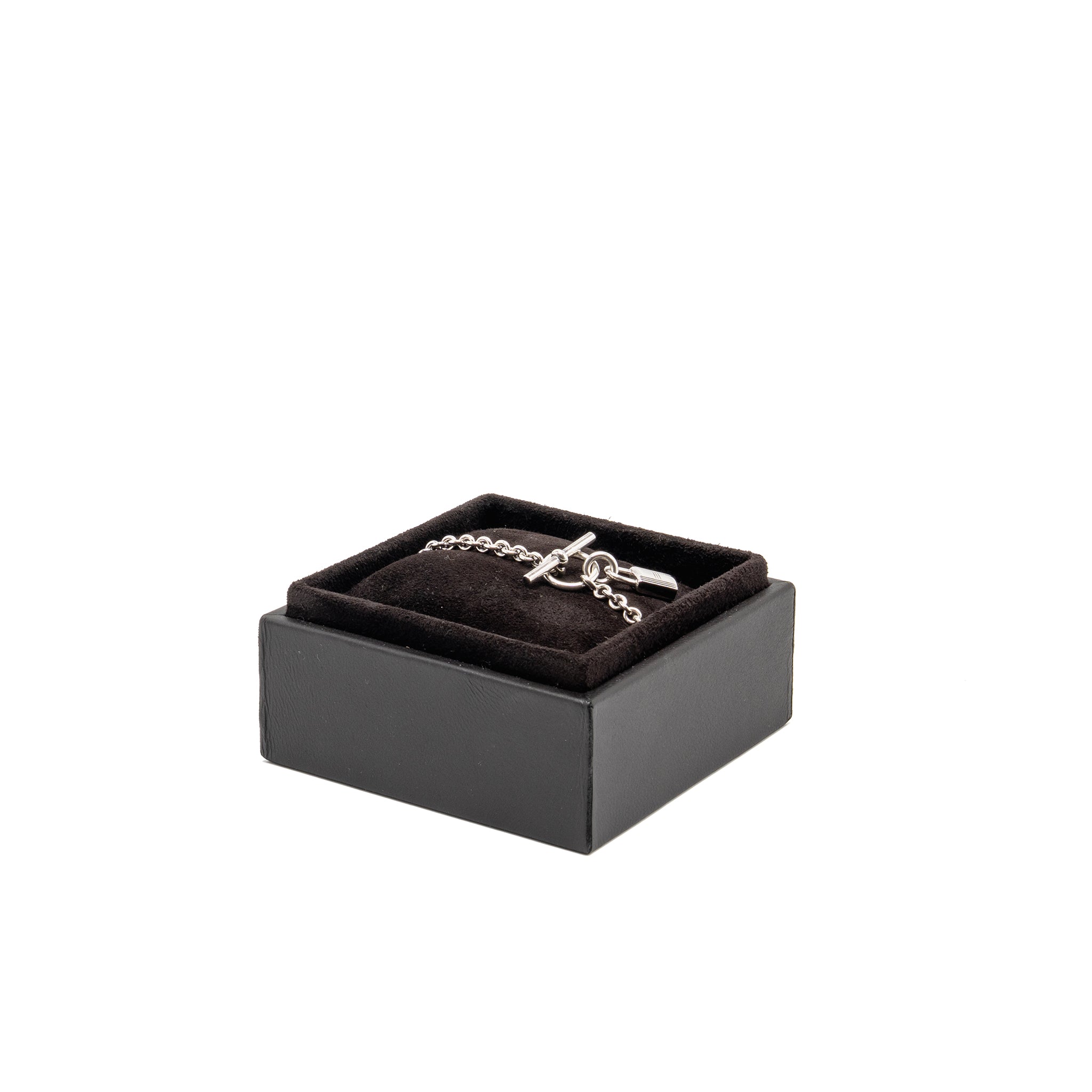 HERMES KELLY CADENAS BRACELET STERLING SILVER