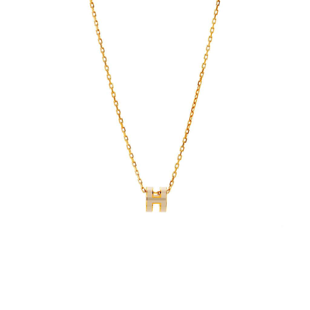 HERMES MINI POP H PENDANT MARRON GLACE RGHW