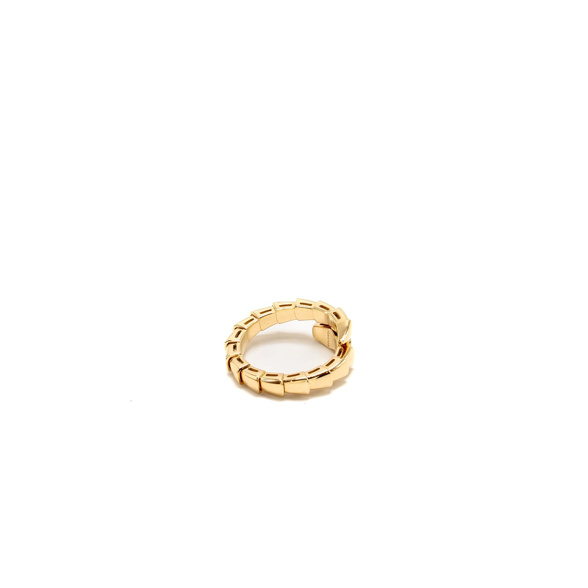 BVLGARI SERPENTI VIPER RING YELLOW GOLD
