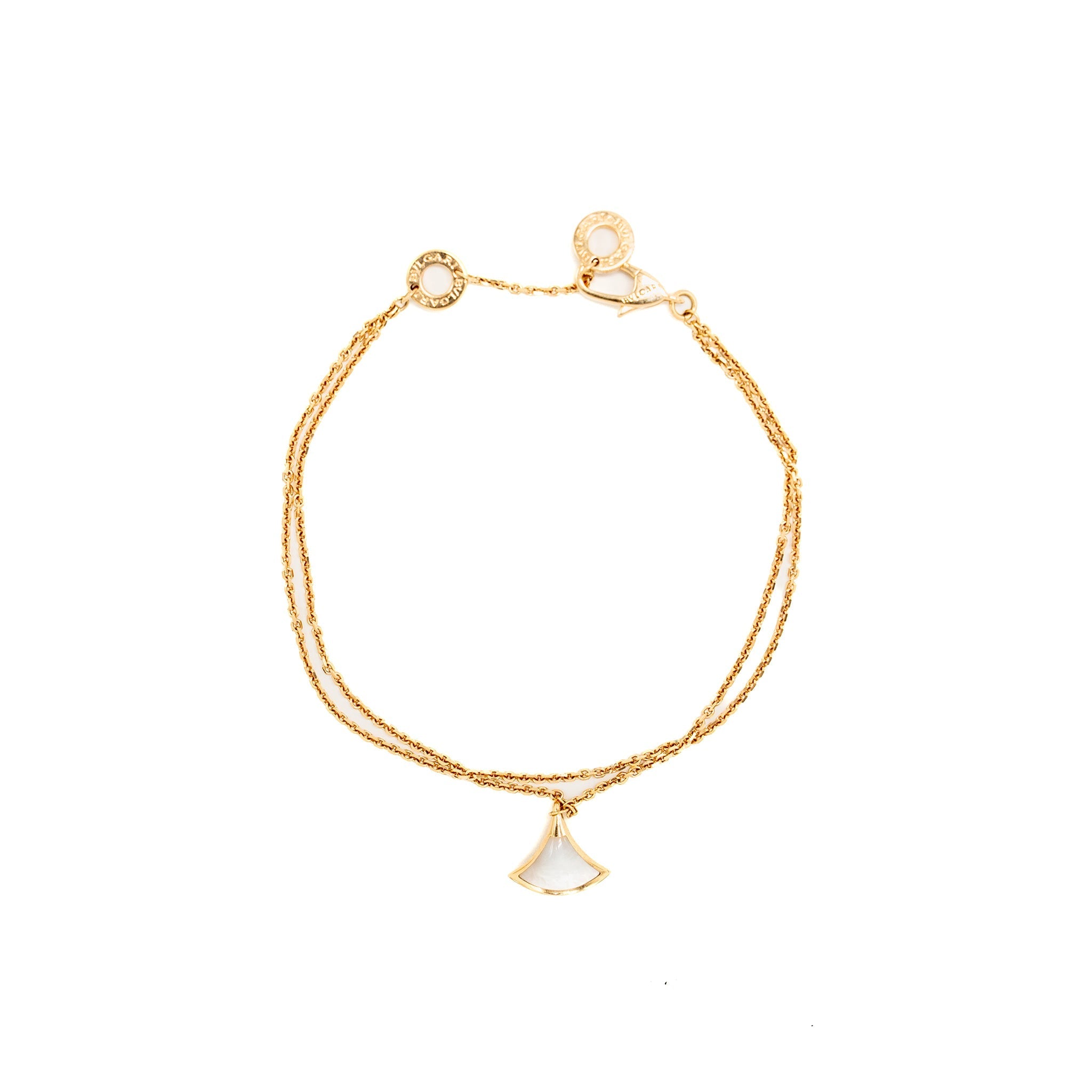 BVLGARI DIVAS’ DREAM BRACELET ROSE GOLD, MOTHER-OF-PEARL