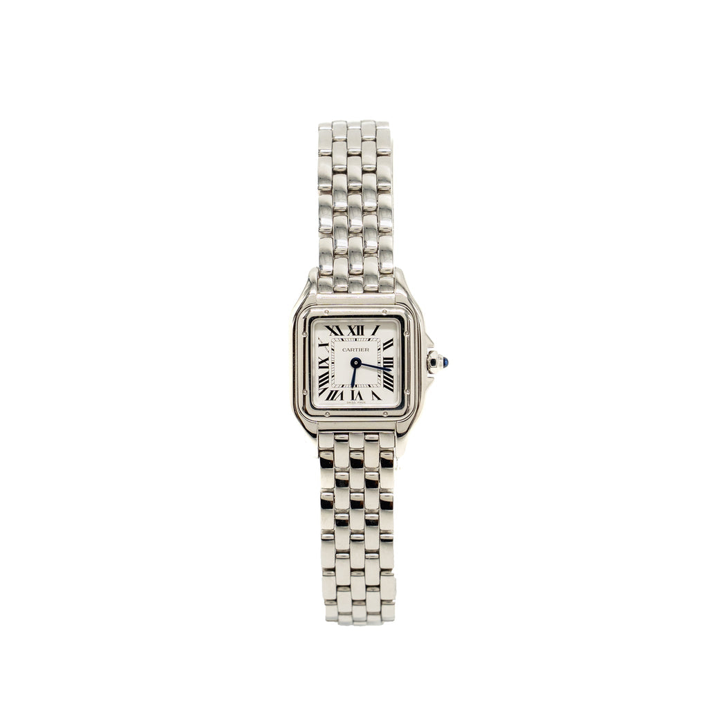 CARTIER PANTHERE DE CARTIER WATCH STEEL CASE AND BRACELET, QUARTZ MOVEMENT, MODEL: WSPN0013