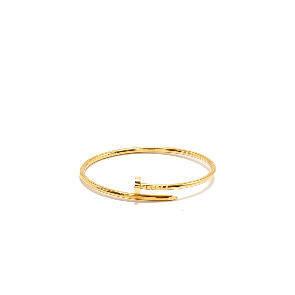 CARTIER JUSTE UN CLOU BRACELET YELLOW GOLD