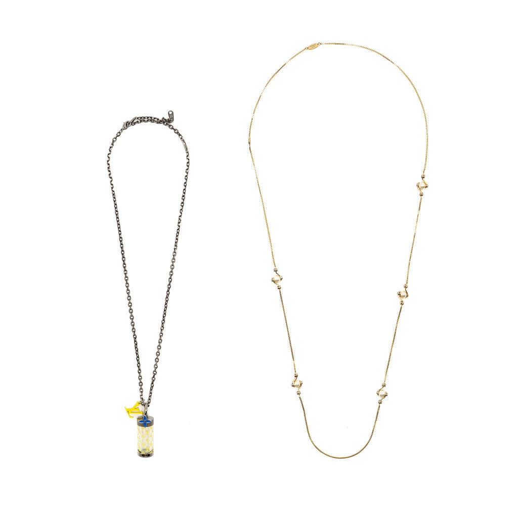 LOUIS VUITTON 2-NECKLACE SET