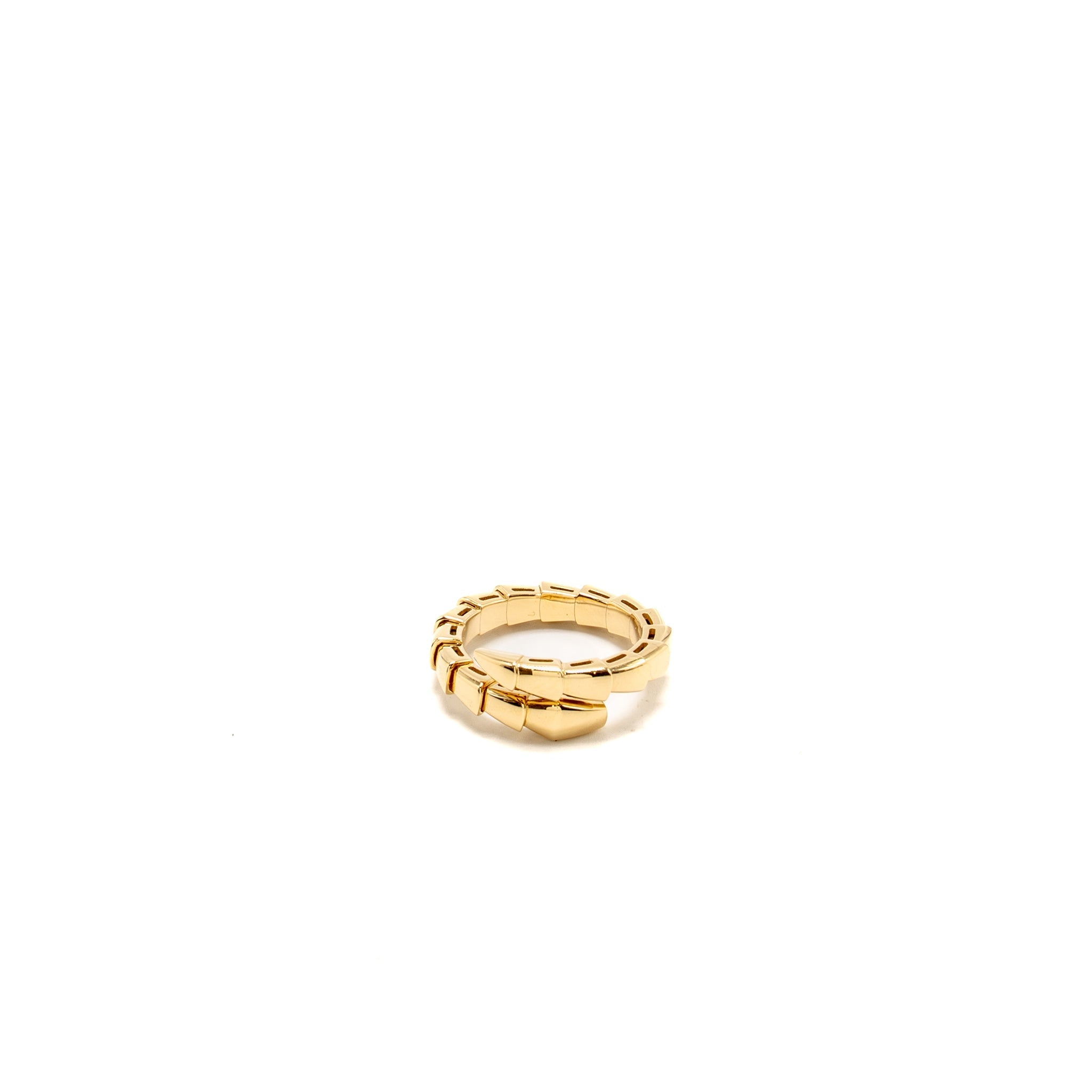 BVLGARI SERPENTI VIPER RING YELLOW GOLD
