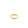 HERMES EVER HERAKLES WEDDING BAND ROSE GOLD, DIAMONDS