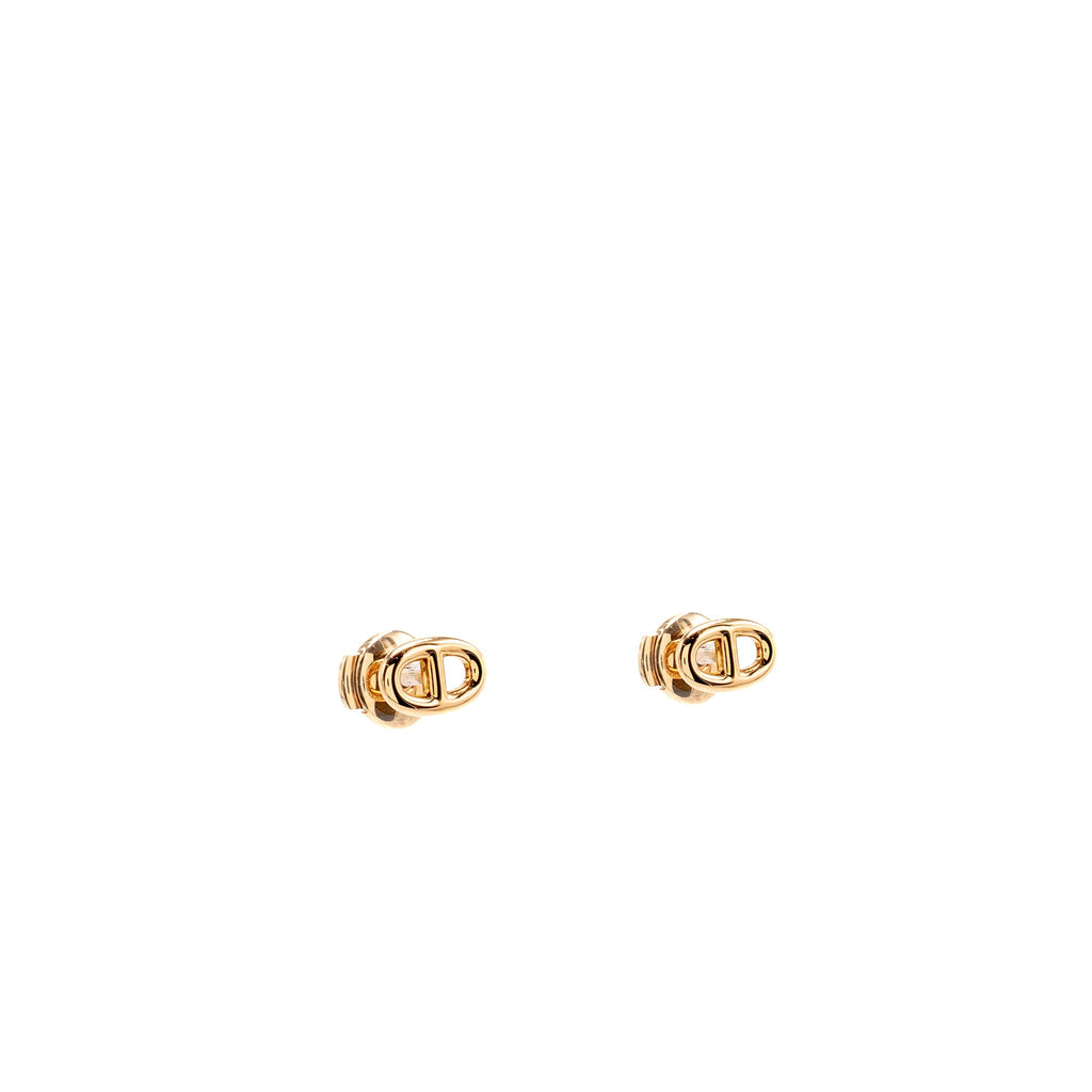 HERMES FARANDOLE EARRINGS ROSE GOLD