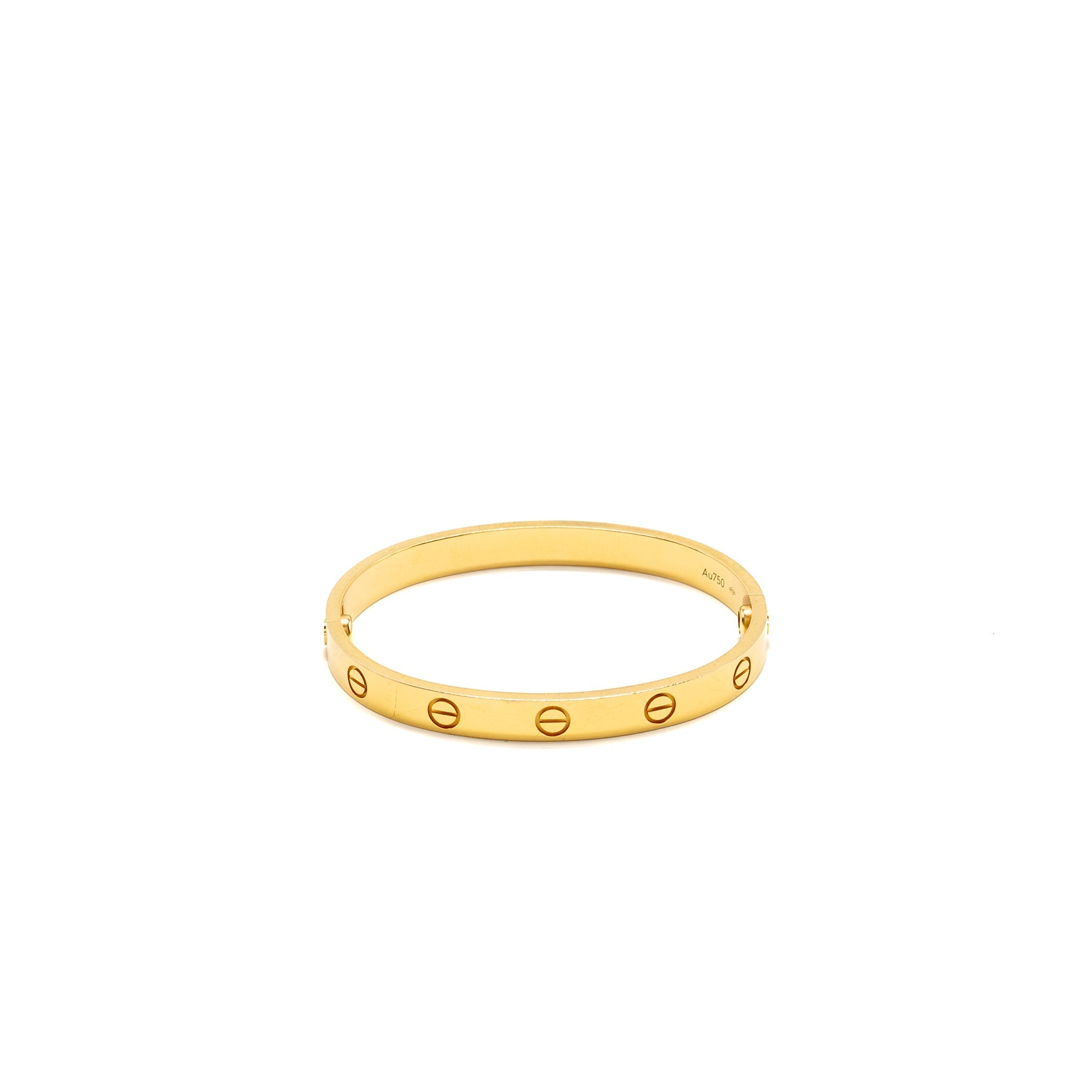 CARTIER LOVE BRACELET YELLOW GOLD