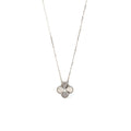 VAN CLEEF & ARPELS 2020 HOLIDAY LIMITED PENDANT GUILLOCHE WHITE GOLD DIAMOND