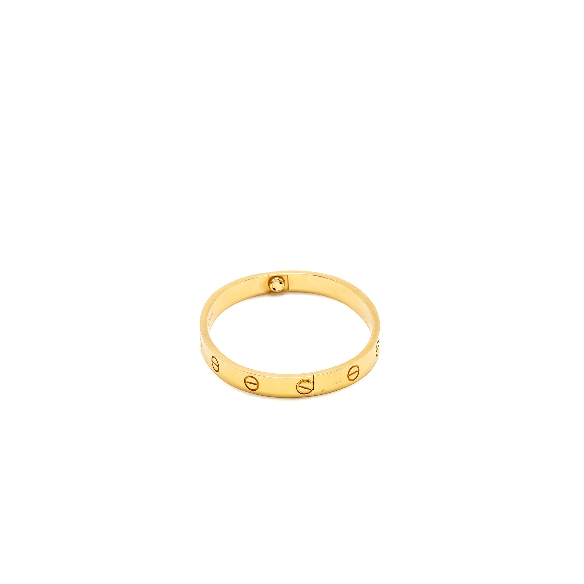 CARTIER LOVE BRACELET YELLOW GOLD