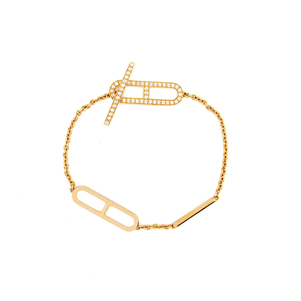 HERMES EVER CHAIN D'ANCRE BRACELET