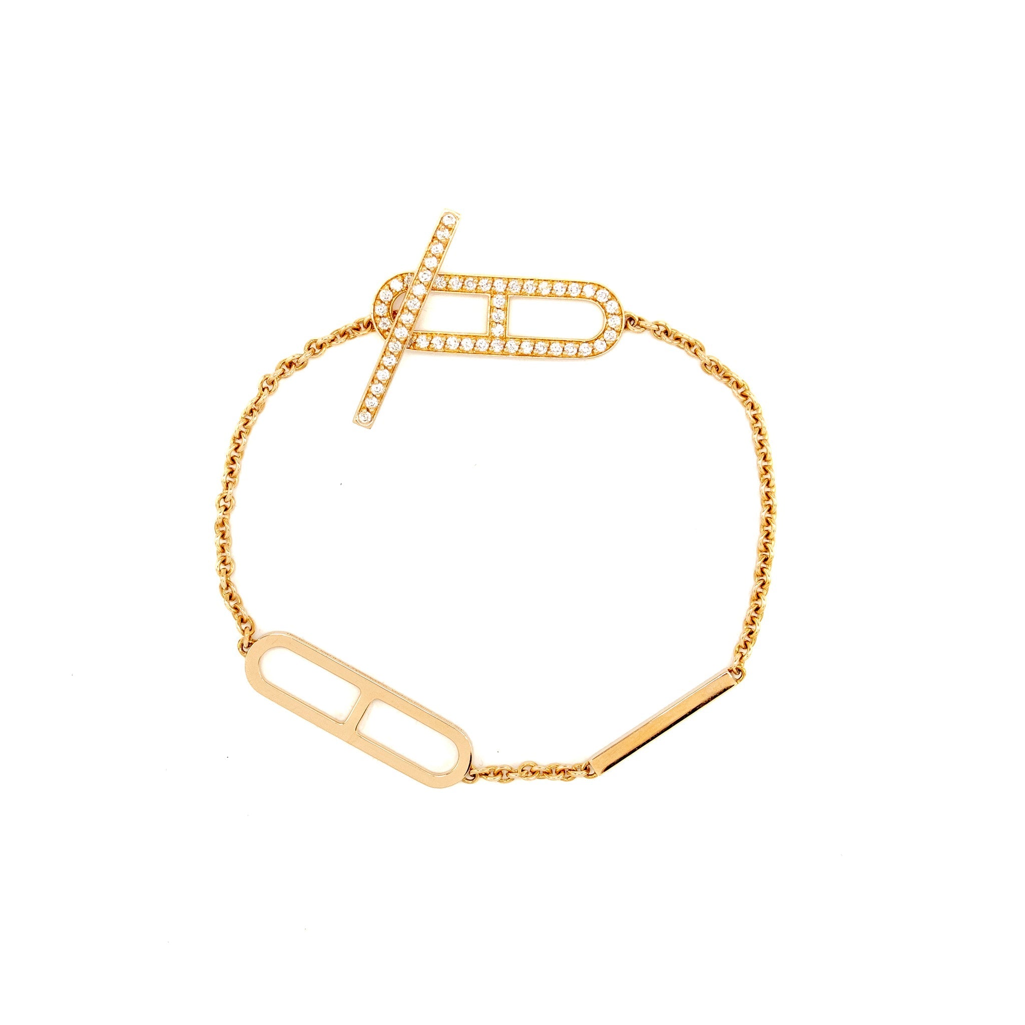 HERMES EVER CHAIN D'ANCRE BRACELET