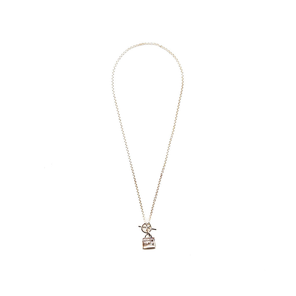 HERMES AMULETTES KELLY PENDANT STERLING SILVER