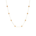 VAN CLEEF & ARPELS SWEET ALHAMBRA LONG NECKLACE, 16 MOTIFS ROSE GOLD