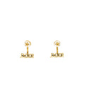 DIOR J’ADIOR STAR STUD EARRINGS PEARL GHW