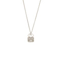 HERMES CONSTANCE PENDANT WHITE GOLD WITH DIAMONDS