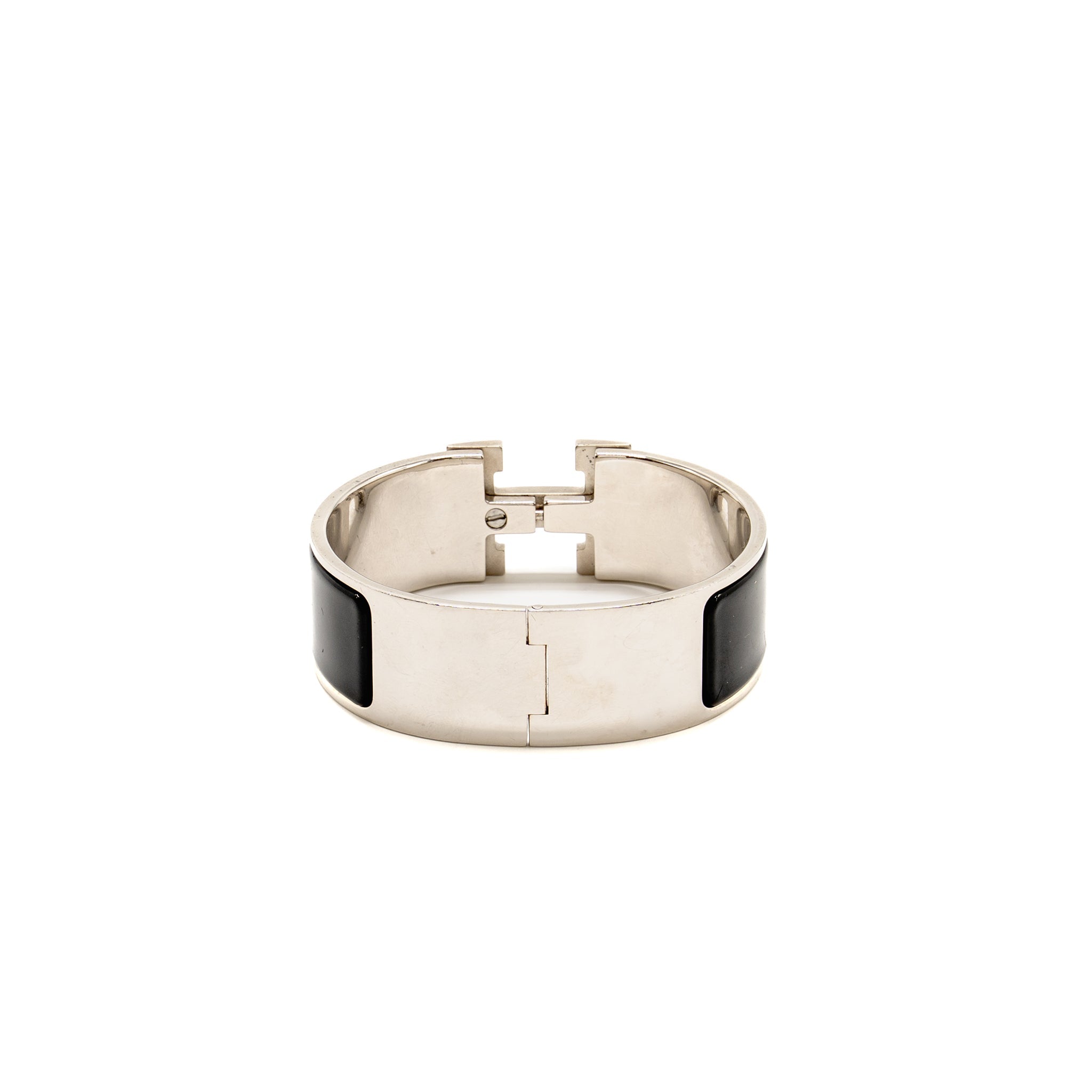 HERMES CLIC CLAC H BRACELET BLACK SHW