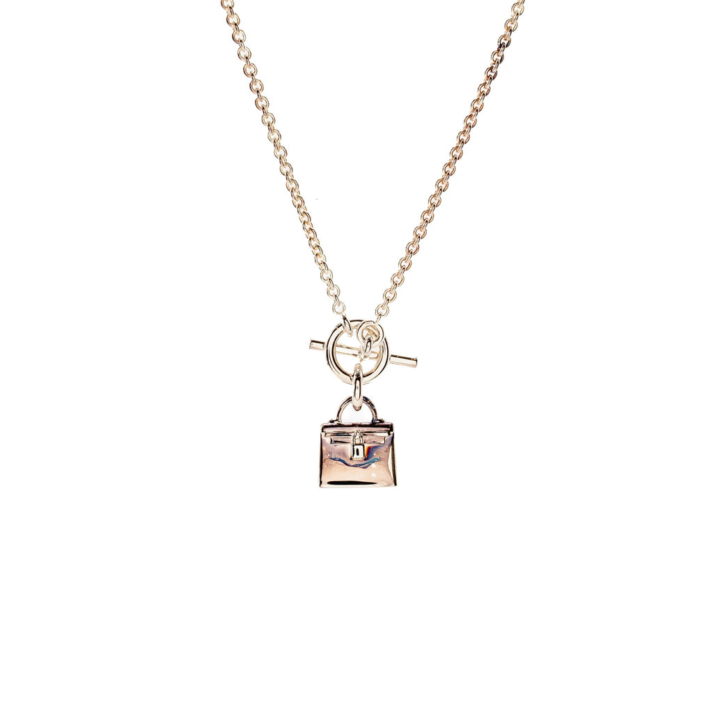 HERMES AMULETTES KELLY PENDANT STERLING SILVER