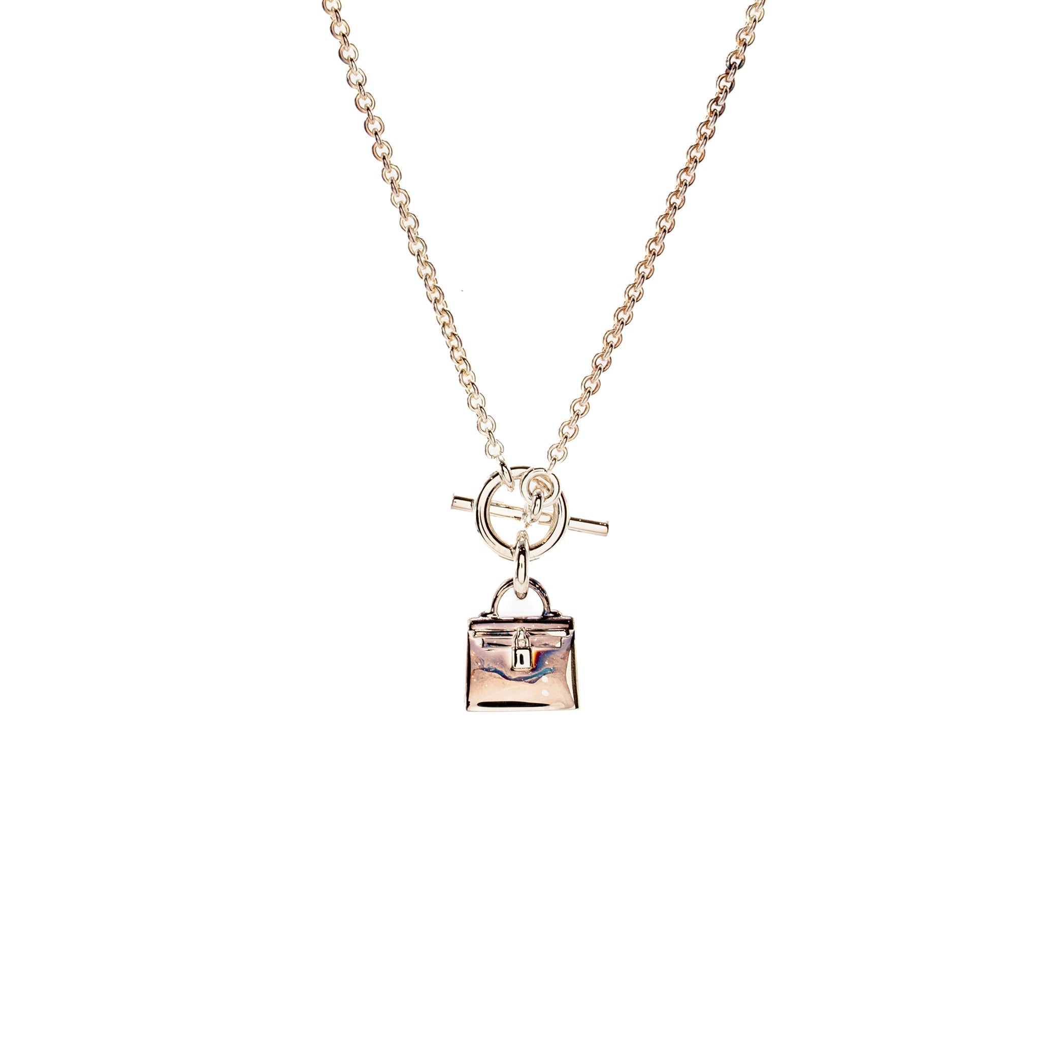 HERMES AMULETTES KELLY PENDANT STERLING SILVER