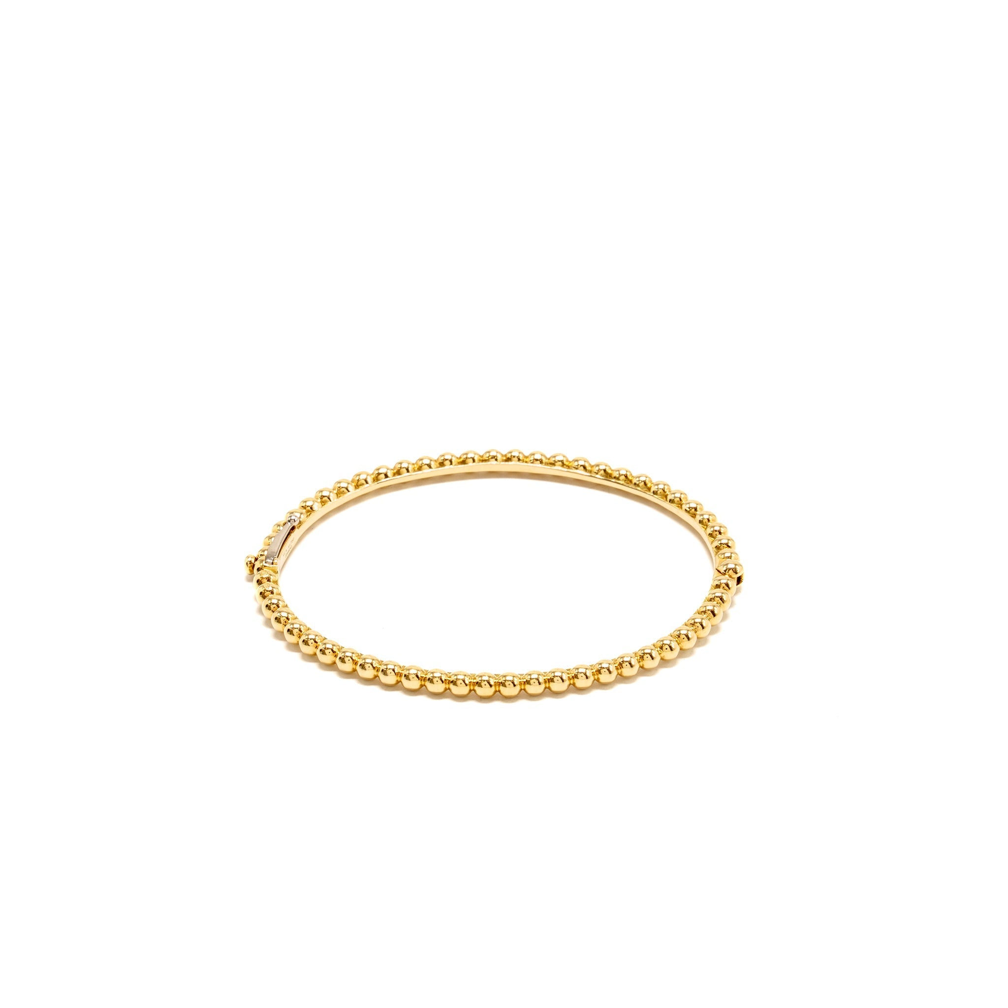 VAN CLEEF & ARPELS PERLEE PEARLS OF GOLD BRACELET YELLOW GOLD