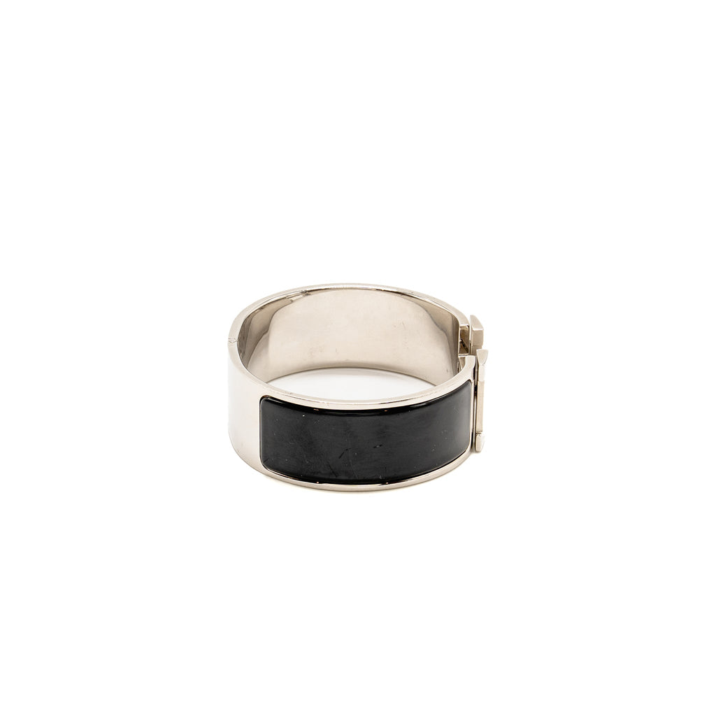 HERMES CLIC CLAC H BRACELET BLACK SHW