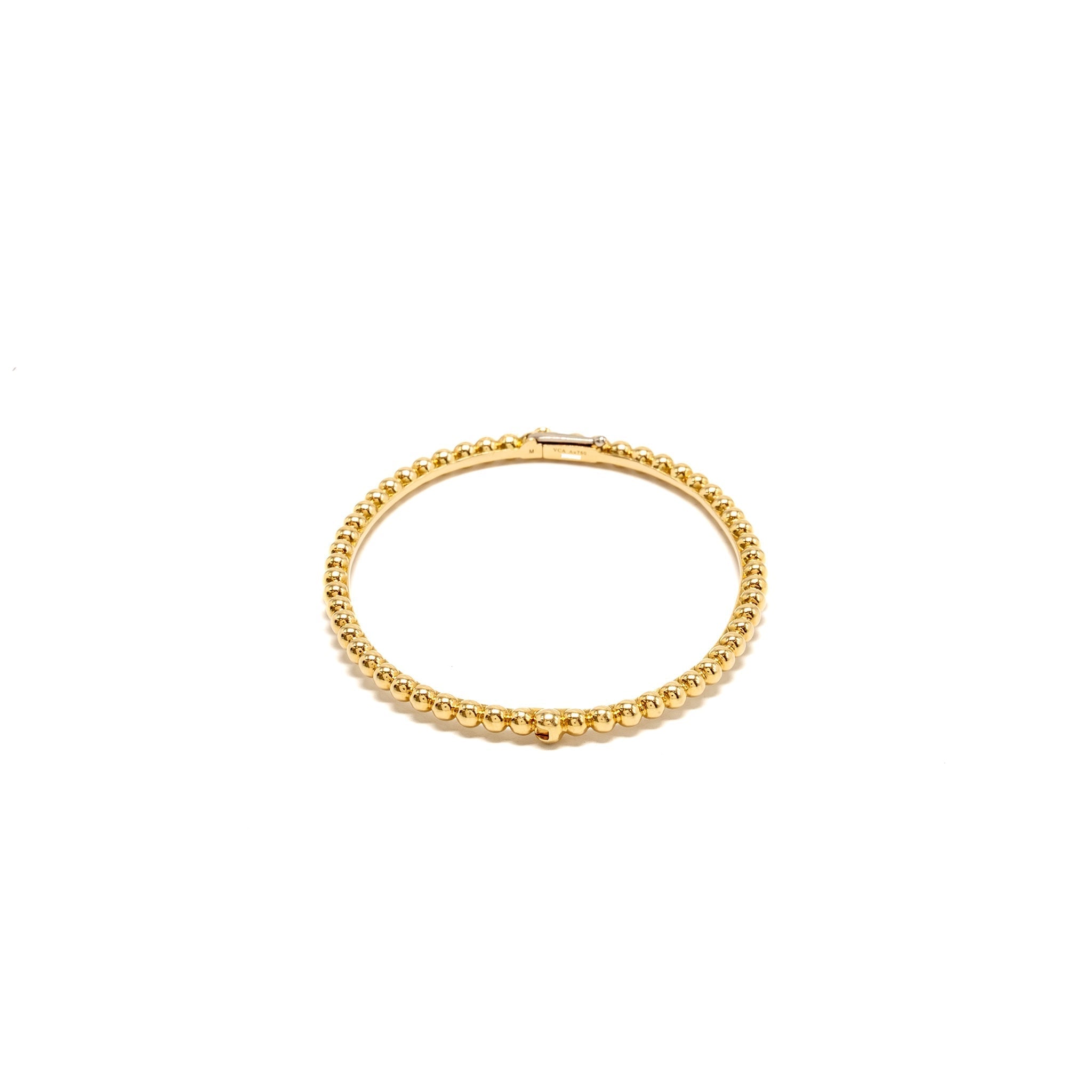 VAN CLEEF & ARPELS PERLEE PEARLS OF GOLD BRACELET YELLOW GOLD