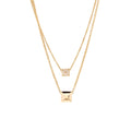 HERMES CLOU D’H PENDANT ROSE GOLD WITH DIAMONDS