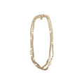 CHANEL NO.5 PERFUME BOTTLE WAIST CHAIN / BELT PEARL/CRYSTAL LIGHT GOLD TONE