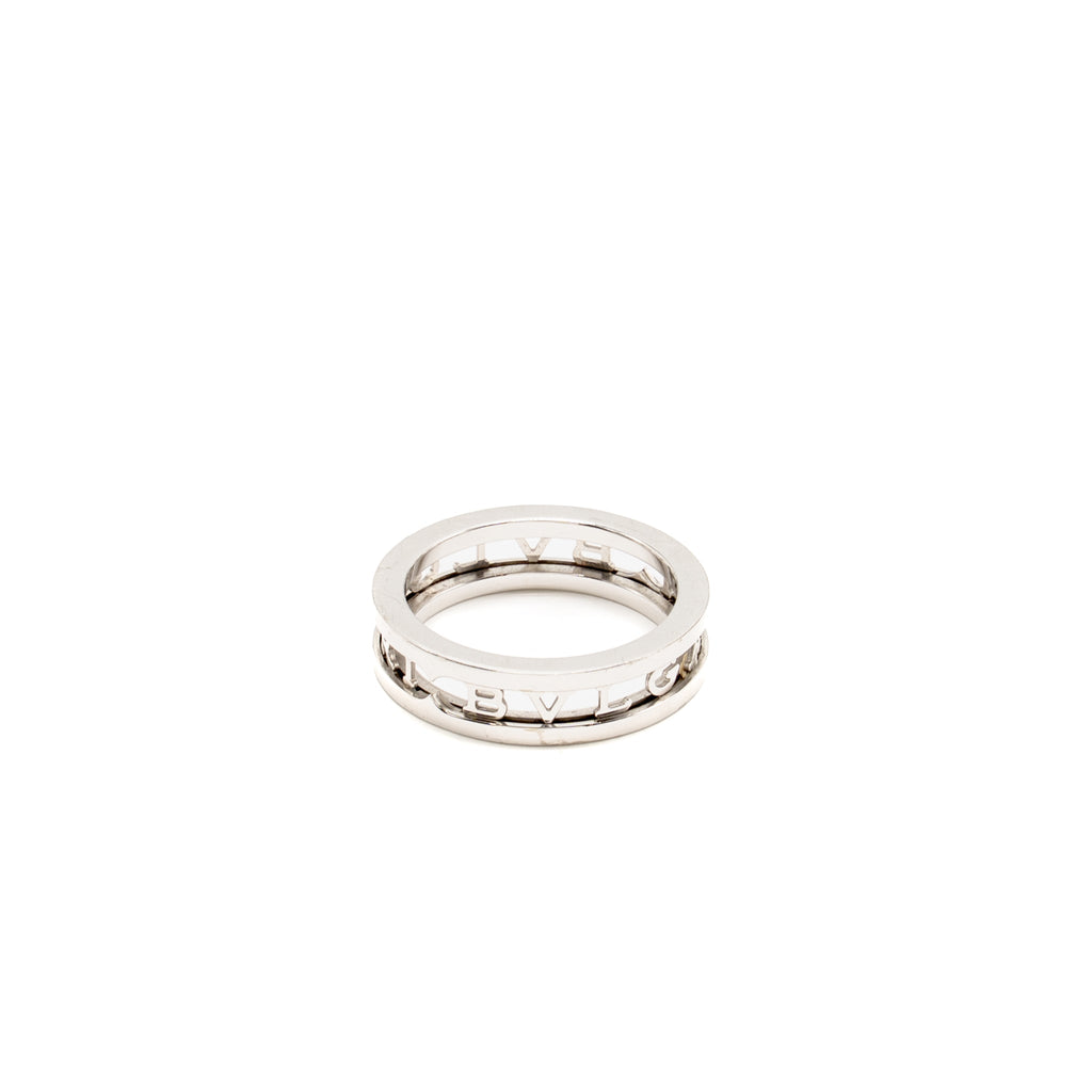 BVLGARI B.ZERO1 RING WHITE GOLD