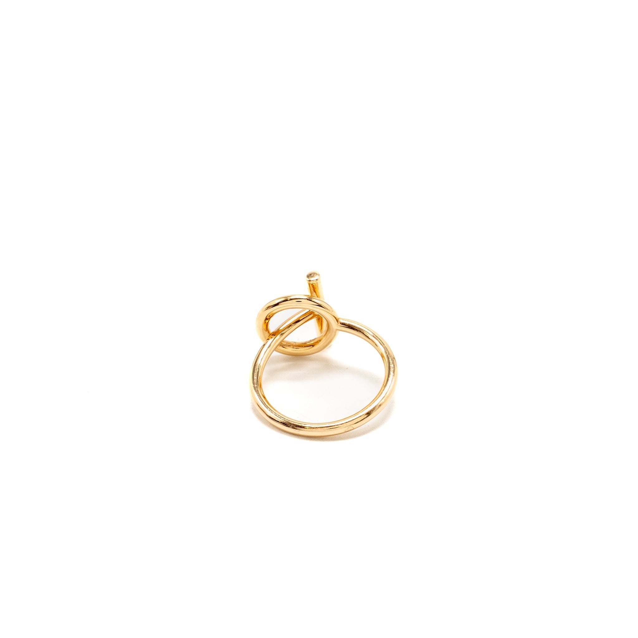 HERMES ECHAPPEE HERMES RING ROSE GOLD DIAMONDS