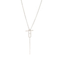 HERMES EVER CHAINE D ANDRE NECKLACE WHITE GOLD DIAMONDS
