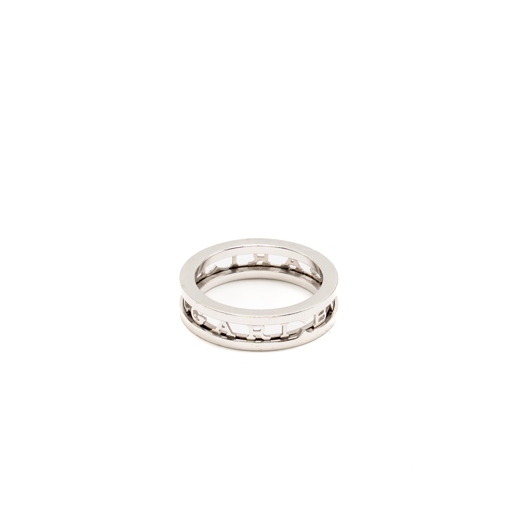 BVLGARI B.ZERO1 RING WHITE GOLD